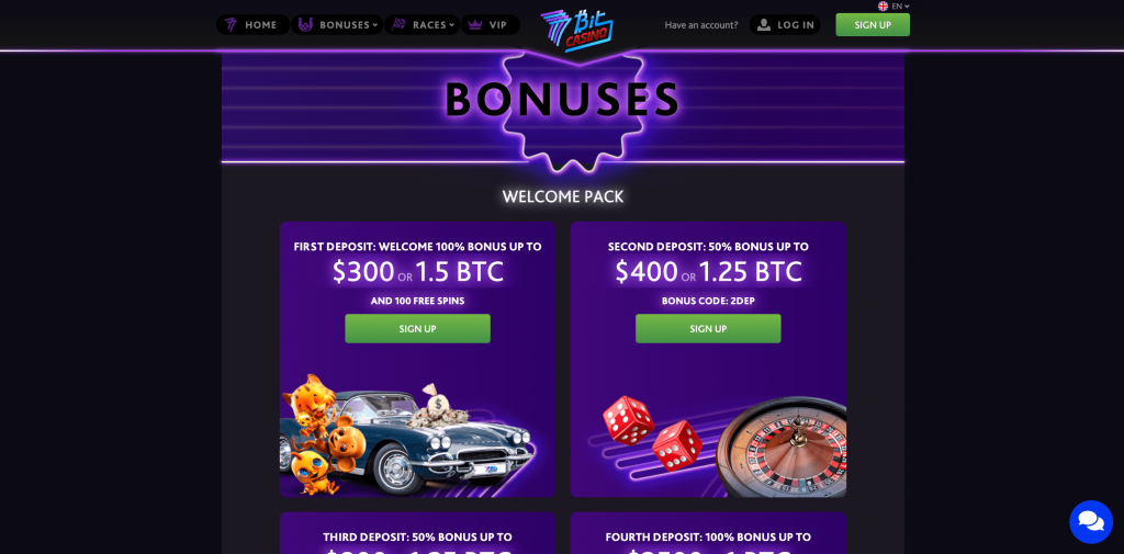 7Bit Crypto Casino Review