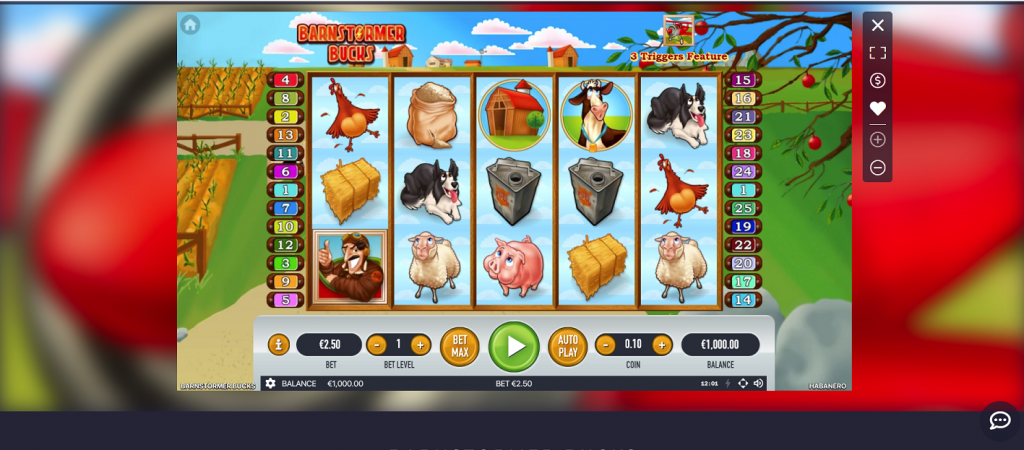 Play Barnstormer Bucks slot game at bitcoin casinos