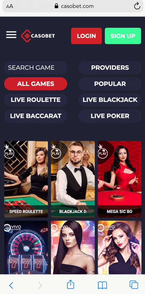 Casobet Crypto Casino Review