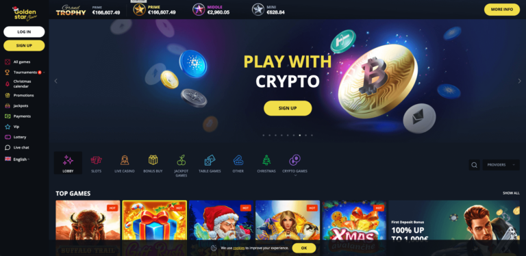 Golden Star Crypto Casino Review