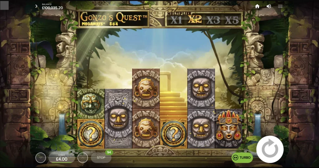 Gonzo's Quest Megaways slot demo - play for free here