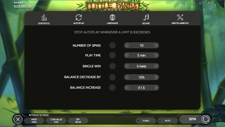 Little Panda Dice free slot demo