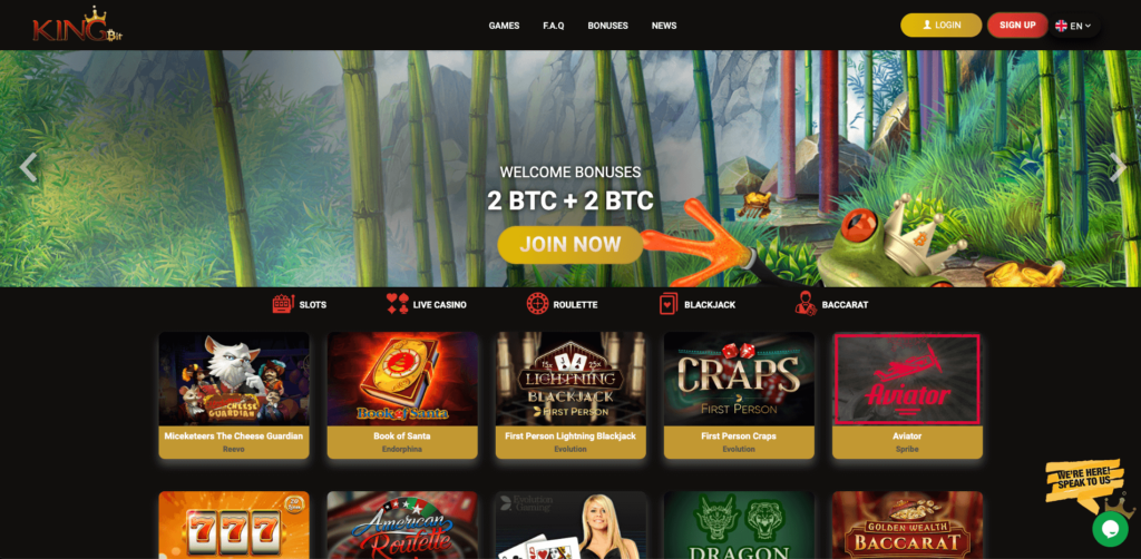 Kingbit Crypto Casino Review