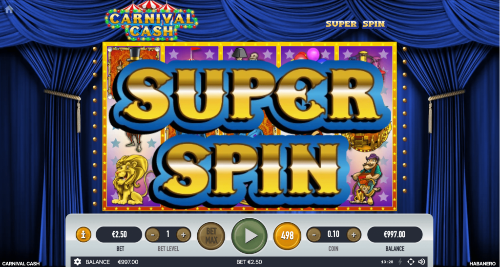 Carnival Cash bitcoin casino game
