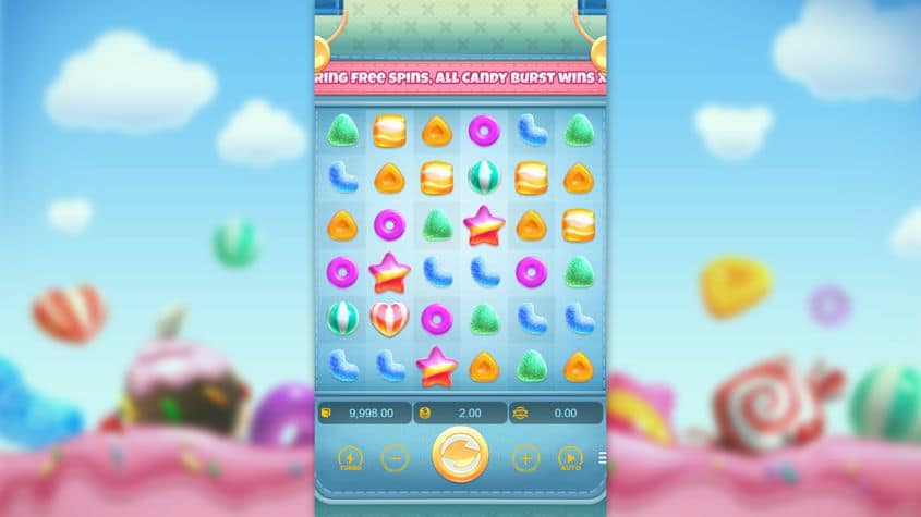 Play Candy Burst with cryptocurrency