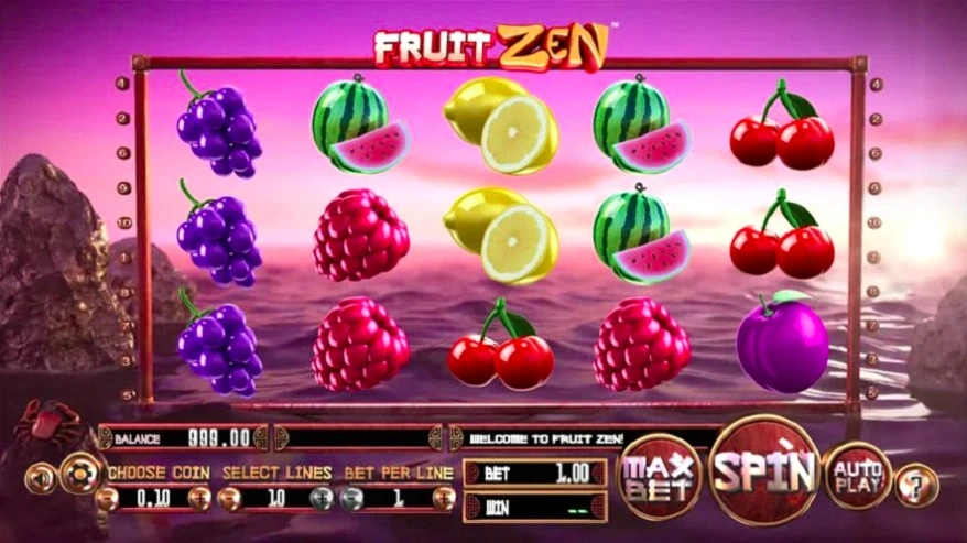 Play Fruit Zen with bitcoin