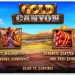 Gold Canyon - crypto casino game